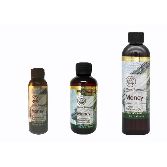 Mystic Romance Premium Home Fragrance Oil Scent MONEY SET 8FL  4FL 2FL.OZ 427 ML