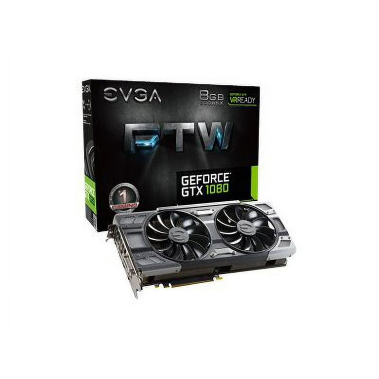 EVGA Nvidia GeForce GTX 1080 FTW 8GB PCI Express 3.0 EVGA Nvidia GeForce GTX 1080 FTW 8GB PCI Express 3.0
