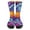 Purple, variant on Textilo Unisex Mid-Calf Socks with Halloween Print Breathable Comfortable Ribbed Cuff Socks for Men and Women,Purple