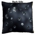 thumbnail image 2 of PKQWTM Falling luxury diamonds Reversible Mermaid Cushion Cover Home Decor Sequin Pillow Case Size 18x18 inches, 2 of 2