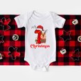 thumbnail image 5 of Body de manga corta para recién nacidos, regalo de fiesta, ropa para la primera Navidad, para niños y niñas, atuendo de vacaciones de invierno, 5 of 5
