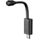 thumbnail image 1 of Mini cámara IP WiFi Flexible Detección de 360 grados Cámara de vigilancia Cámara USB para el hogar Oficina Dormitorio Sala de estar (Negro) JFHHH pequeña, 1 of 1