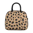 thumbnail image 2 of Womens Brown and Black Of Leopard Print Lunch Box for Work,Insulated Lunch Bag for Women,Loncheras Para Mujer,Leakproof Adult Lunch Bag for Work,Beach,Travel,Picnic,Camping, 2 of 7
