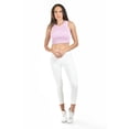 thumbnail image 5 of Crop top de canalé /Juvenil, 0141 (Rosa) rosa CH, 5 of 5