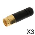 thumbnail image 1 of Paquete de 2-4 Mini antena para pulgar de 3cm, 2,4G, SMA-J, RF, Coaxial, WiFi 3 piezas, 1 of 8