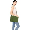 thumbnail image 5 of MOSISO Laptop Shoulder Bag Compatible with MacBook Air/Pro,13-13.3 inch, 14 inch Notebook, 2023-2021 A2779 M2 A2442 M1,Polyester Flapover Briefcase Sleeve Case, 5 of 6