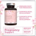 thumbnail image 6 of Prenatal Vitamins for Women - Prenatal Multivitamin with Folic Acid & Omega 3 DHA Fetal Development Support - Pregnancy Vitamin Supplement with, Vitamin A, C, D, B6, B12 & Iron - 120 Softgels, 6 of 9