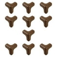 thumbnail image 1 of 10 protectores de esquinas para muebles a prueba de bebés y niños. Marrón, 1 of 9