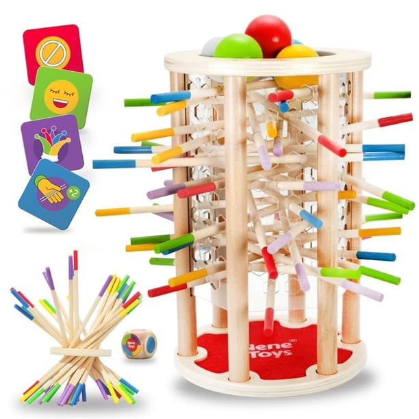 Juego de mesa de madera Nene Toys BALLFALL Jumbo Kids 3-9 Years