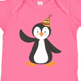thumbnail image 4 of Inktastic Cute Penguin, Penguin With Party Hat Boys or Girls Baby Bodysuit, 4 of 5