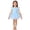 Light Blue, variant on Coerni Tutu Dance Dresses for Girls Ruffle Sleeve Criss-Cross Back Ballet Leotards Toddler Ballerina Clothes Sequins Princess Dress