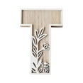 5 Inch 26 Letter for Wall Decoration Flowers Can Be Painted On Wood