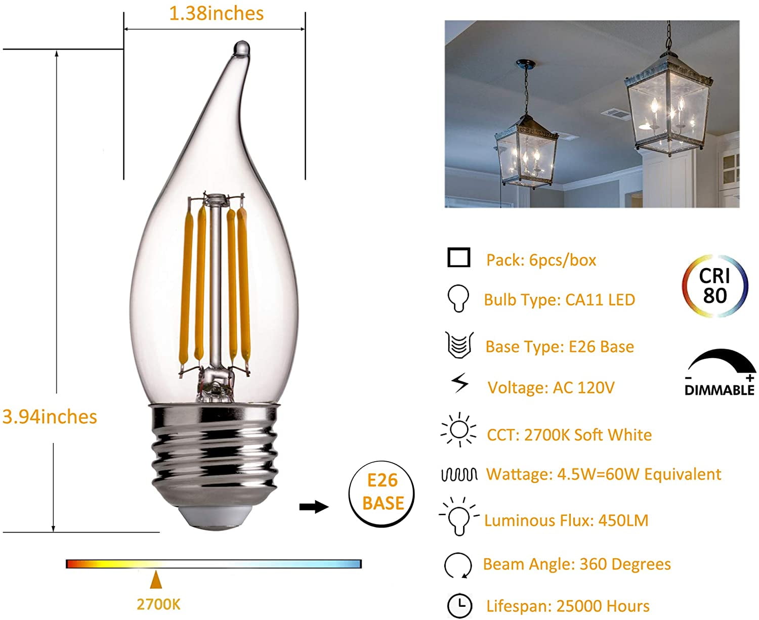 Ampoule LED Tungsram Standart A60 9w substitut 60w 850 lumens