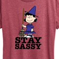 thumbnail image 3 of Peanuts - Lucy Stay Sassy - Women's Short Sleeve Graphic T-Shirt, 3 of 6