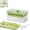 Green, variant on Ice Cube Maker with Easy Press Lid, 2026 New Double Layer Portable Ice CubeTrays for Freezer,Press Type Easy ReleaseIce Cube Tray, Ic e Cub e Mold Maker for DIY Whiskey Cocktail Coffee Beverages