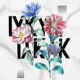 thumbnail image 2 of Urban Streetwear IYKYK Flowers Men's Graphic T Shirt Tees Brisco Brands S, 2 of 6
