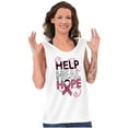 thumbnail image 3 of Help Heal Hope Breast Cancer Aware Tank Top Tee Shirt Women Brisco Brands S, 3 of 6