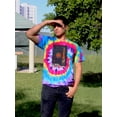 thumbnail image 2 of 12 April Cosmonautics Day Tie Dye Spiral Men -Image by Shutterstock, Male Medium, 2 of 4