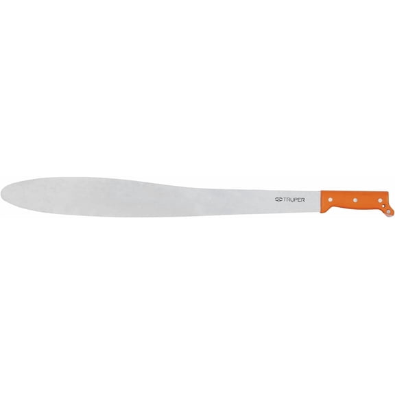 TRUPER T-1173-24P Orange Handle Caguayana Style Machetes 24" (61cm)