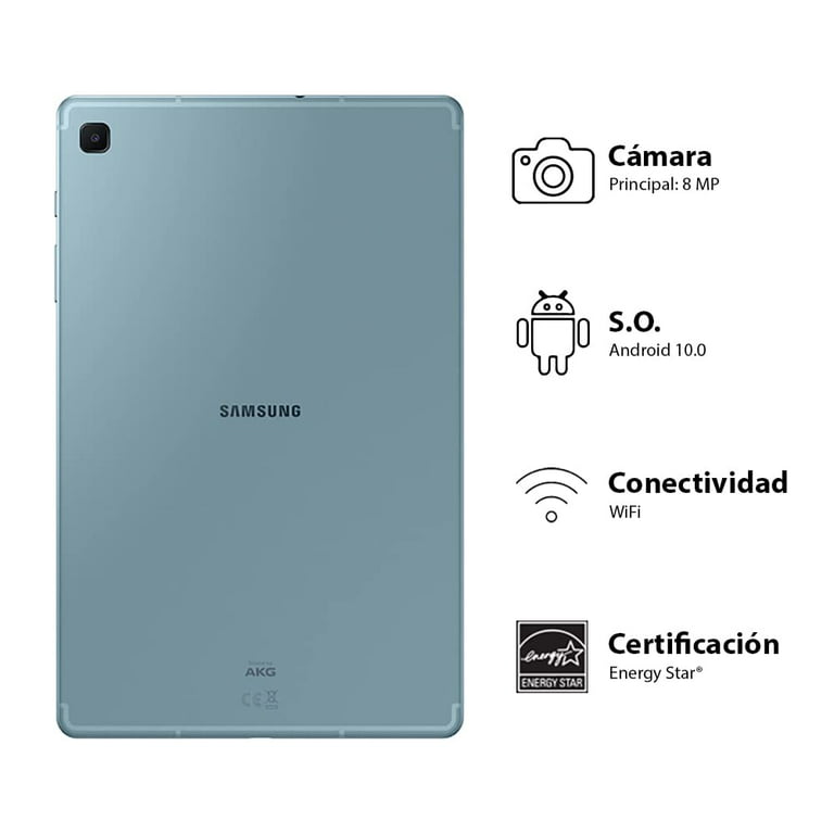 Samsung Galaxy Tab S6 Lite 128 Go ROM + 4 Go Bélier 10.4 Wi-Fi Seulement  Tablette (Bleu Angora) - Version Internationale 