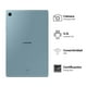 thumbnail image 4 of SAMSUNG Galaxy Tab S6 Lite - 10.4", 64 GB, tableta Android con batería de larga duración, S Pen incluida, diseño metálico delgado, doble bocina AKG, azul angora (reacondicionada), 4 of 5