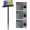6000K/RGB, variant on Solar Address Sign for House Numbers – Dual-Sided LED & Dual-Sided Solar Panels, 3 Color Modes, IP65 Waterproof Address Plaque, Strong Magnetic/Stake/Wall Mount, Dusk-to-Dawn for Mailbox Yard Dri
