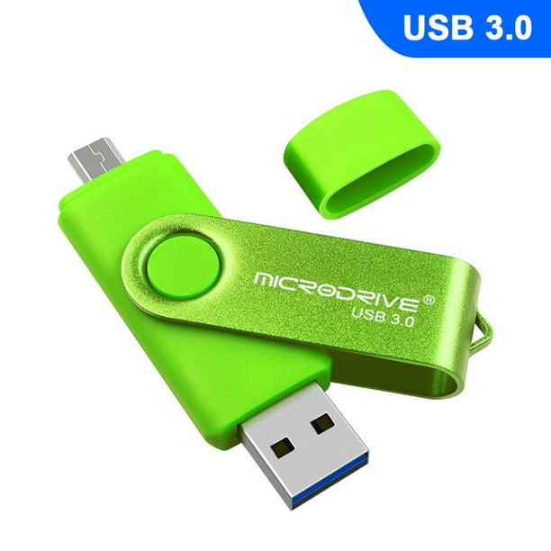 32GB USB Flash Drives Metal U Disk Swivel Memory Stick Portable Jump