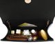 thumbnail image 4 of Bolso de mano CHARMING TAILOR con solapa de charol para mujer, color negro, 4 of 7