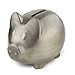 thumbnail image 3 of Heim Concept 80035 Elegance Piggy Bank Pewter Finish Plain, Silver, 3 of 3
