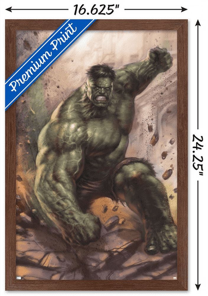 Marvel Comics - Hulk - The Immortal Hulk #20 Wall Poster, 14.725" x 22.375", Framed