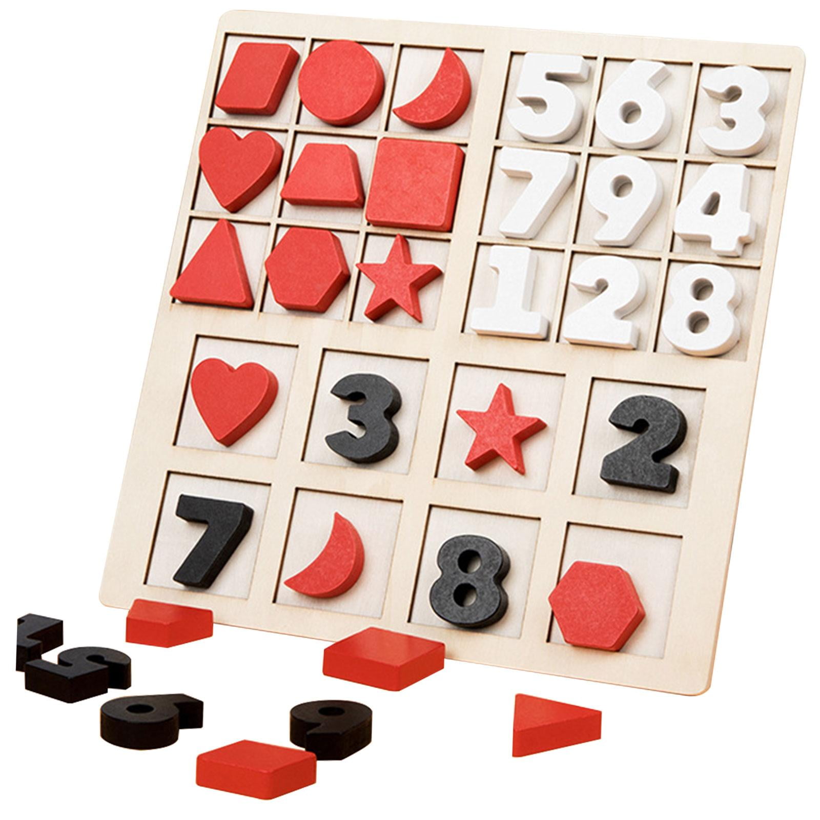 Tachiuwa Montessori Number Geometry Game Children Early