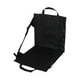 thumbnail image 4 of Silla de playa plegable Silla de piso con respaldo Almohadilla de tela Oxford con ajuste Negro, 4 of 8