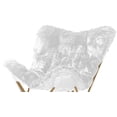 thumbnail image 2 of Urban Shop Mongolian Butterfly Chair, Available in Multiple Colors, 2 of 3
