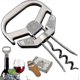thumbnail image 2 of Professional Wine Bottle Opener, 3 in 1 Ah So Multifunctional With Beer Bottle Opener, Bottle Opener for Wine Connoisseurs, 2 of 5