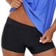 thumbnail image 5 of Tankini push up con espalda en T, estampado de rayas y tirantes, con pantalones cortos para mujer, 5 of 8
