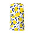 thumbnail image 3 of Easygdp Tropical Lemon Men's Mesh Basketball Jersey Quick Drying Sleeveless Shirts Fitted Muscle Tank Tops Sport Round Neck T-Shirt - Small, 3 of 9