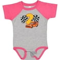thumbnail image 3 of Inktastic Number Two Race Car Boys or Girls Baby Bodysuit, 3 of 5