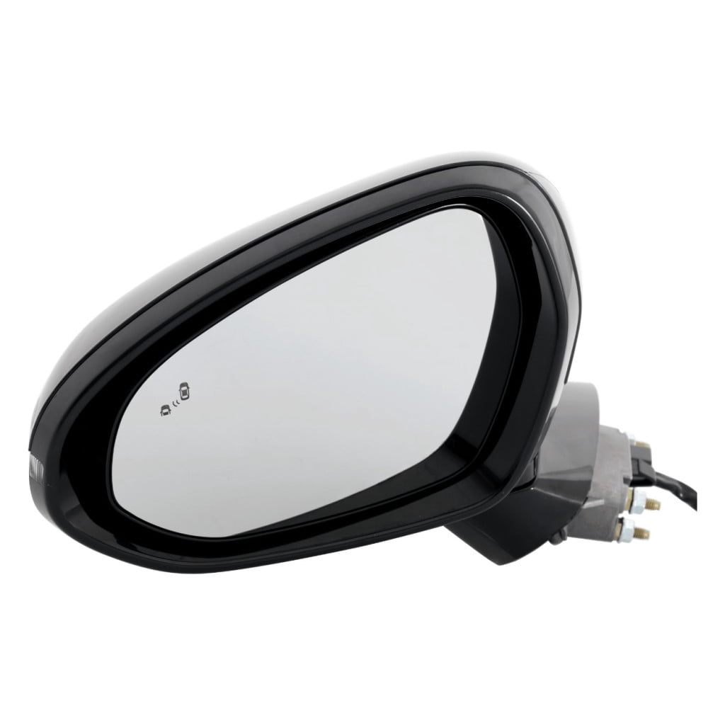 KarParts360 For Kia K5 2021 2022 2023 2024 Door Mirrors Driver And Passenger Side | Pair | GT/GT-Line Models | Paintable | Manual Folding | Power Heated | KI1321247, KI1320247 | 87620L3020, 87610L302