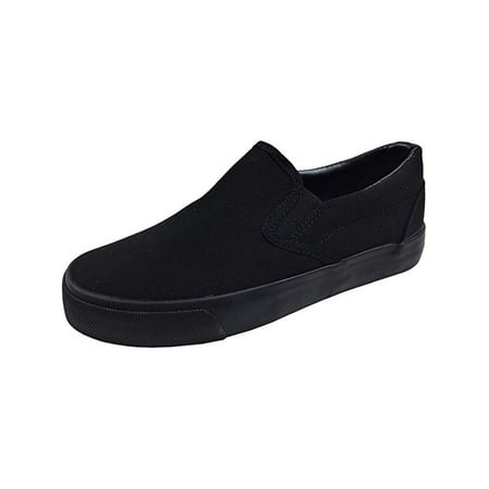New Kids Classic Slip On Canvas Casual Low Sneakers Tennis Shoes