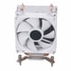 thumbnail image 2 of Ventilador de refrigeración para CPU de 3,54 pulgadas, 2 tubos de calor, 3 pines, 12 V CC, 2000 RPM, cojinete hidráulico, refrigerador de aire para CPU con placa posterior para Intel 775 1150, 2 of 5