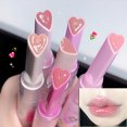thumbnail image 2 of CAPPUVINI Love Shape Lipstick Flower Jelly Water Lip Gloss Clear Light Hydrating Lip Tint Non-stick Cup Korea Cosmetic, 2 of 5