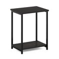 thumbnail image 5 of Furinno Simplistic Side Table, 2-Tier Black End Table with Metal Frame, Open Shelf Night Stand, Bedside Table, Easy Assembly, for Living Room, Bedroom, Black Espresso, 5 of 5