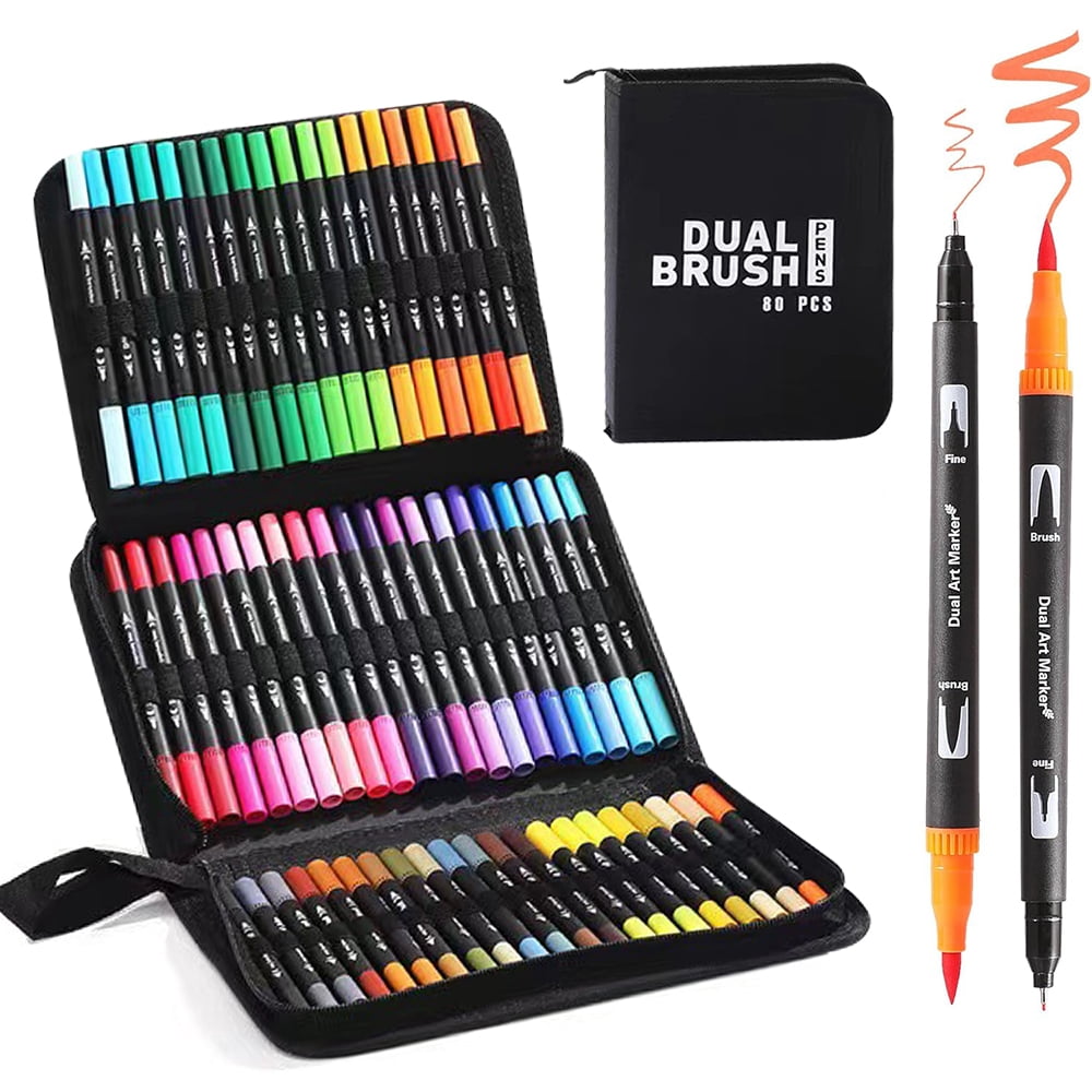 Prismacolor Premier Double-Ended Art Marker Set, Fine Line