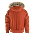 thumbnail image 4 of Men's Winter Lined Thickened Outdoor Casual Style Warm Hooded Loose Jacket Coat, 4 of 5