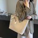thumbnail image 2 of Satchel Handbag Bag Women Pu Cuero para (beige), 2 of 9