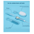 thumbnail image 4 of 20pcs Higiene Cuidado Kit Higiene Bebe Color Azul, 4 of 4