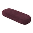 thumbnail image 2 of Luzkey Armrest Pad, Sponge Arm Pad, Ergonomic Armrest Cushion Washable Arm Riser Elbow Support Chair Arm Rest Cover for Office Chair Dark Red, 2 of 8