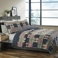 thumbnail image 1 of Eddie Bauer Home / Collection Madrona / Ensemble de Literie-100 % Coton Léger Couvre-Lit, Pré-Lavé pour Plus de Confort, Full/Grand, Rouge, 1 of 10