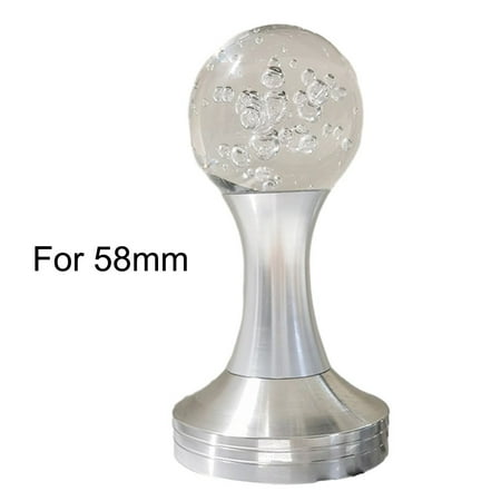 

Stainless Steel Coffee Tampers Ripple Base Self Leveling Tamper Coffeeware 58mm