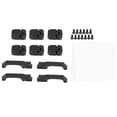 thumbnail image 3 of RC Door Kit, 1set Plastic Door Hinges and Handles for TRX4 1/10 RC Crawler Car, 3 of 8
